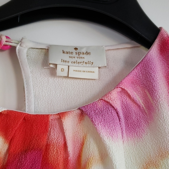 kate spade new york Floral Peplum Top - Picture 7 of 10